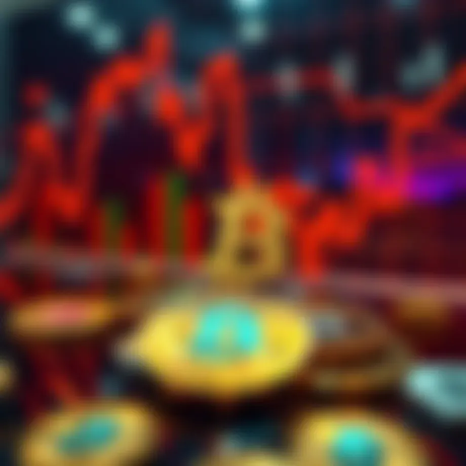 Visual representation of cryptocurrency trends and market dynamics.