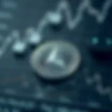 Detailed view of Tether price fluctuations