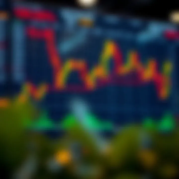 Chart showcasing market analysis using Wyckoff methods